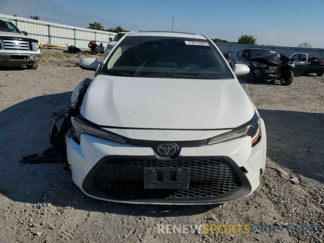 5 Photograph of a damaged car JTDHPRAE4LJ070208 TOYOTA COROLLA 2020