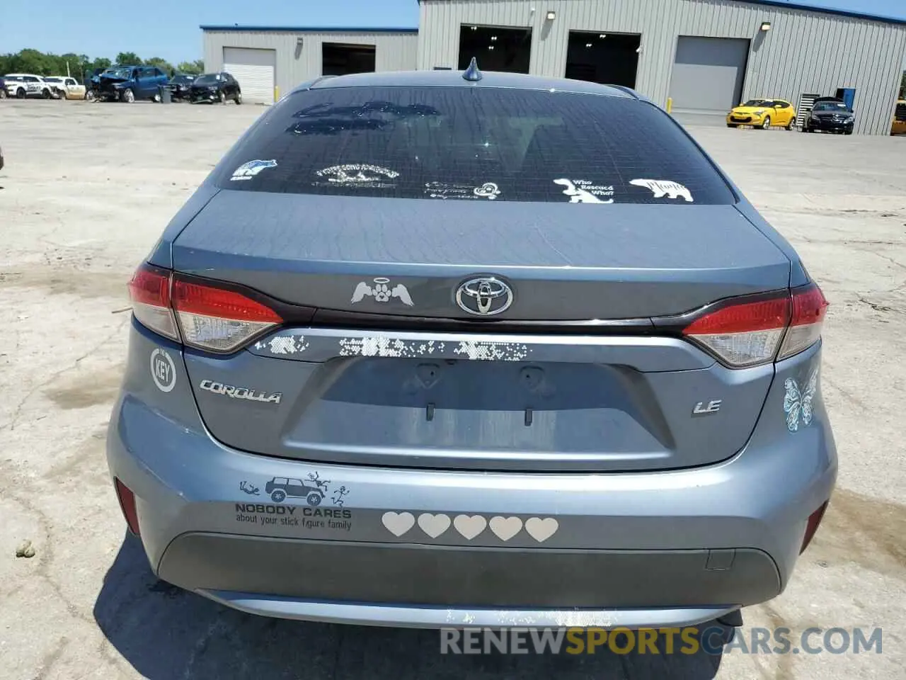 6 Photograph of a damaged car JTDHPRAE4LJ078342 TOYOTA COROLLA 2020
