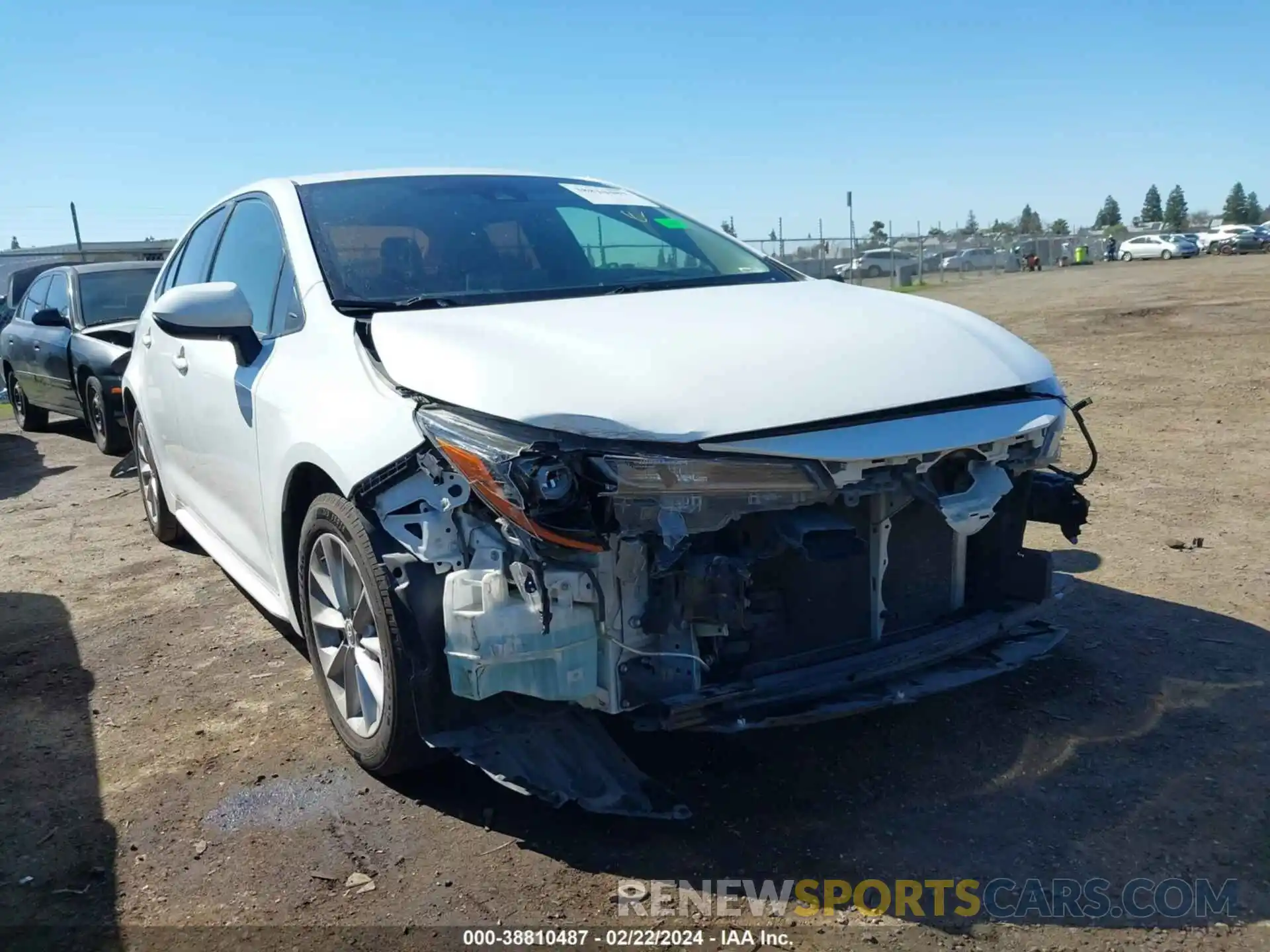 6 Photograph of a damaged car JTDHPRAE5LJ010289 TOYOTA COROLLA 2020