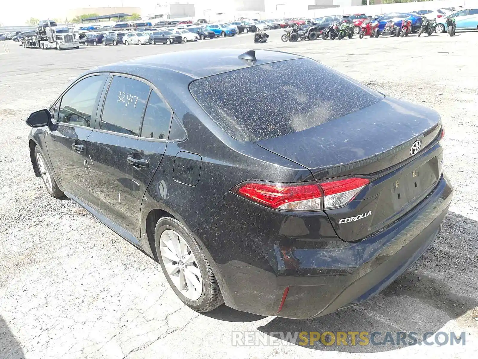 3 Photograph of a damaged car JTDHPRAE5LJ020708 TOYOTA COROLLA 2020