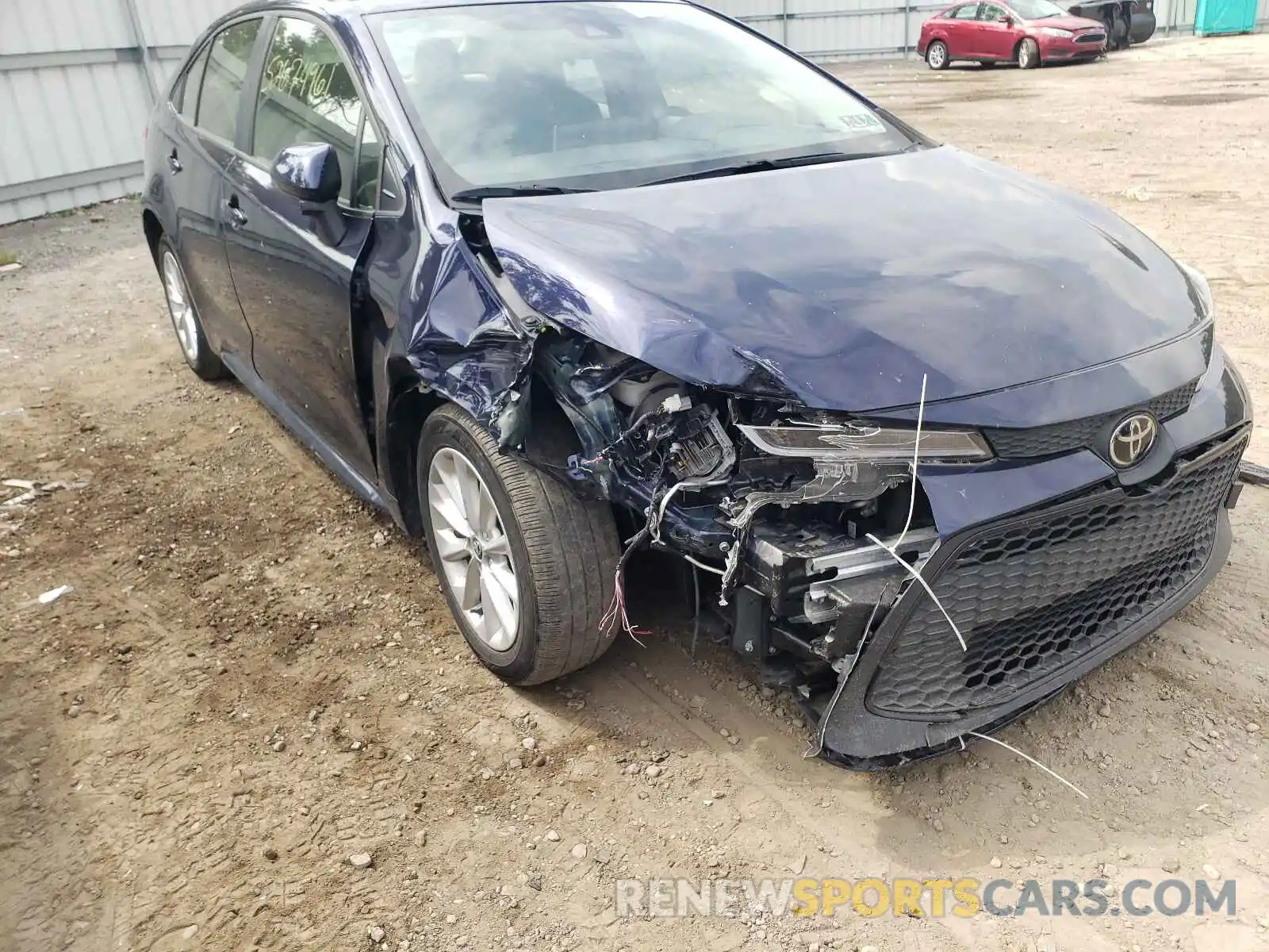 9 Photograph of a damaged car JTDHPRAE5LJ060111 TOYOTA COROLLA 2020