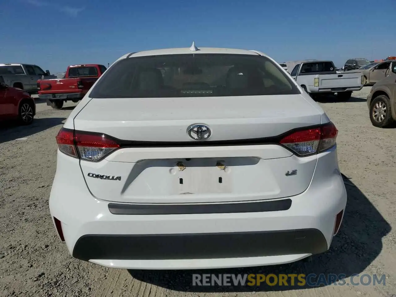 6 Photograph of a damaged car JTDHPRAE6LJ012942 TOYOTA COROLLA 2020