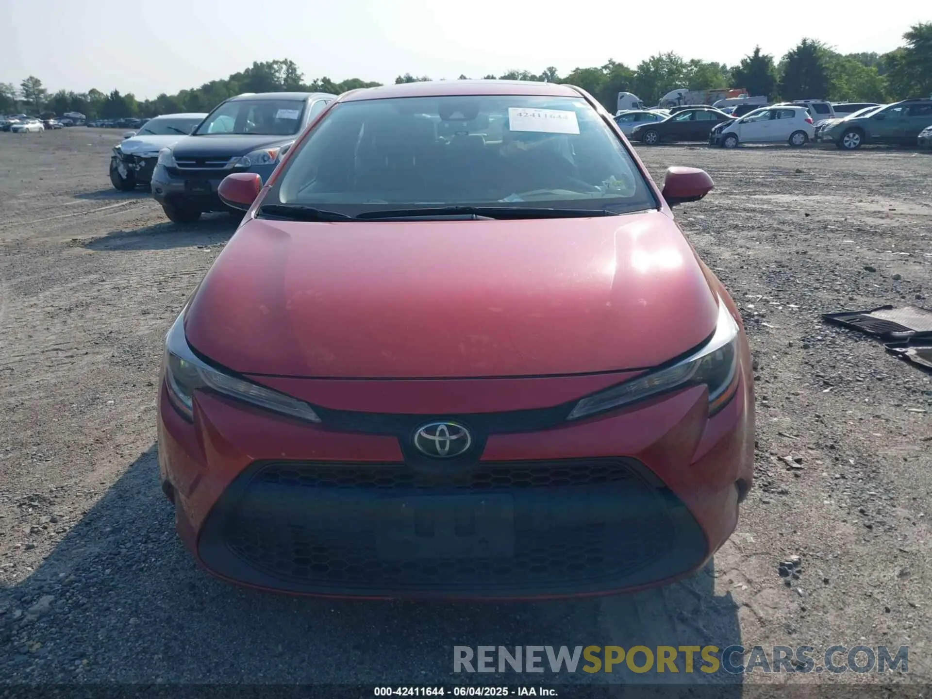 12 Photograph of a damaged car JTDHPRAE6LJ035153 TOYOTA COROLLA 2020
