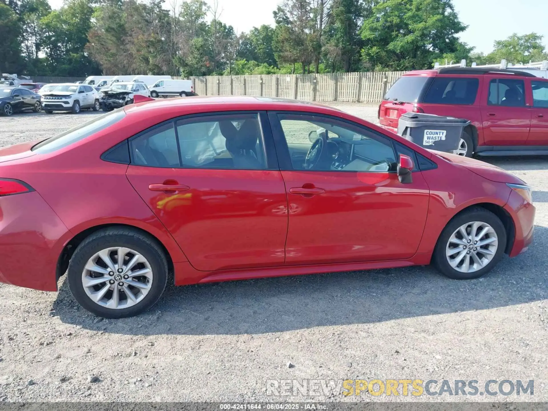 13 Photograph of a damaged car JTDHPRAE6LJ035153 TOYOTA COROLLA 2020