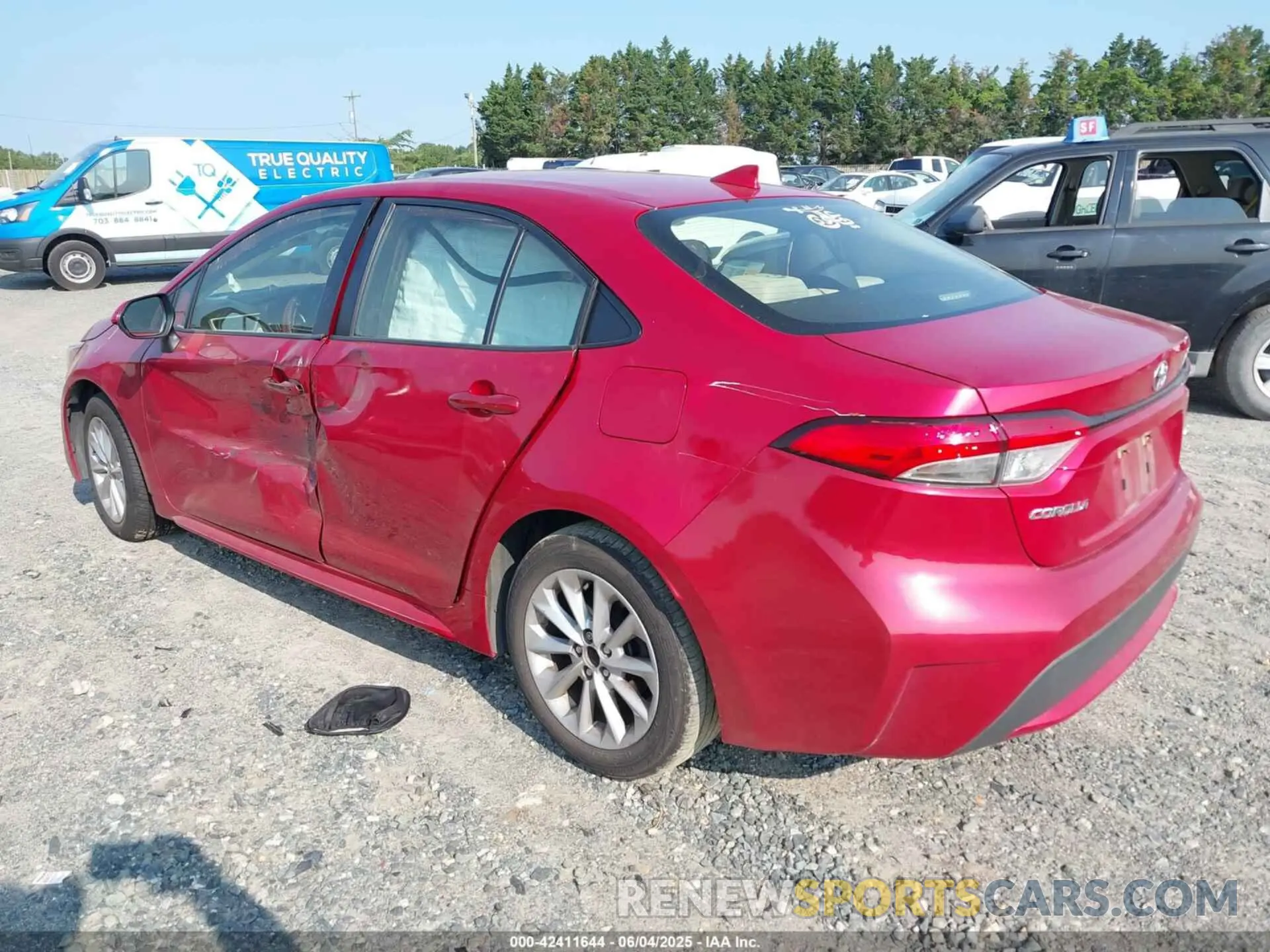 3 Photograph of a damaged car JTDHPRAE6LJ035153 TOYOTA COROLLA 2020