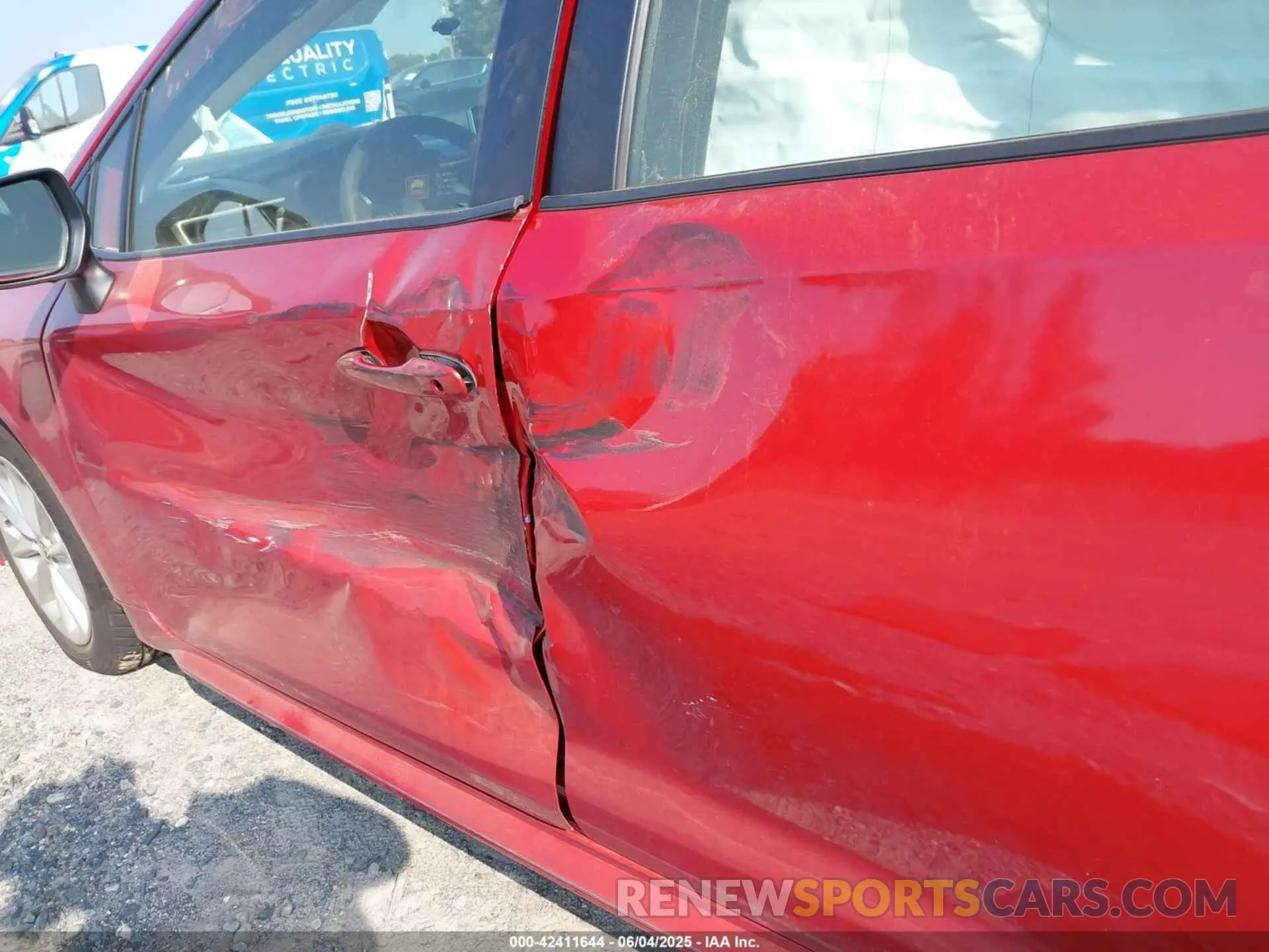 6 Photograph of a damaged car JTDHPRAE6LJ035153 TOYOTA COROLLA 2020