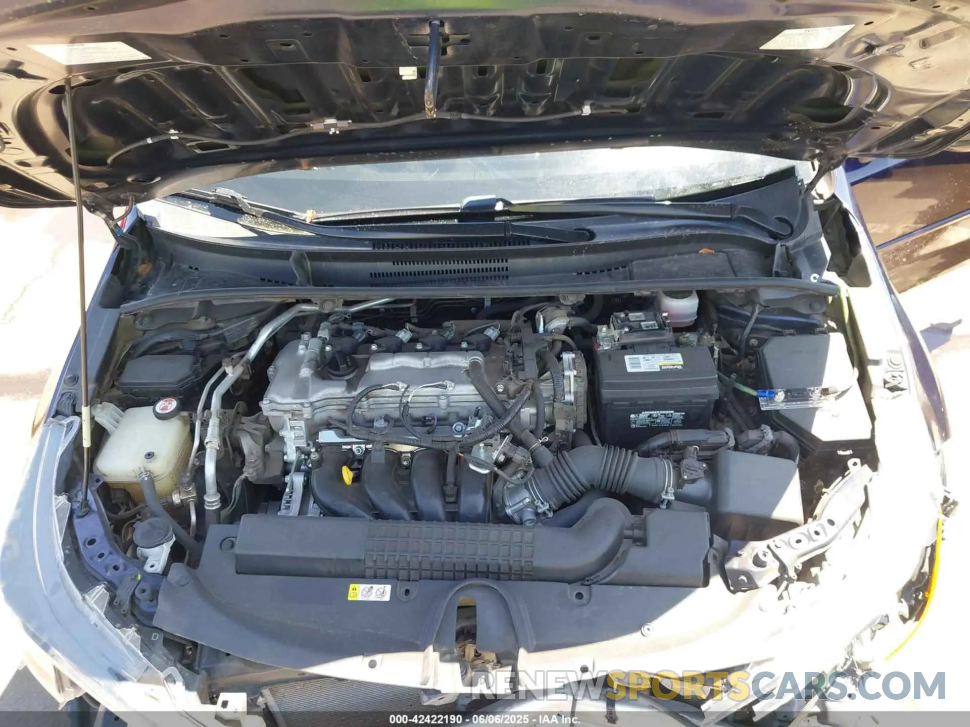 10 Photograph of a damaged car JTDHPRAE6LJ054401 TOYOTA COROLLA 2020
