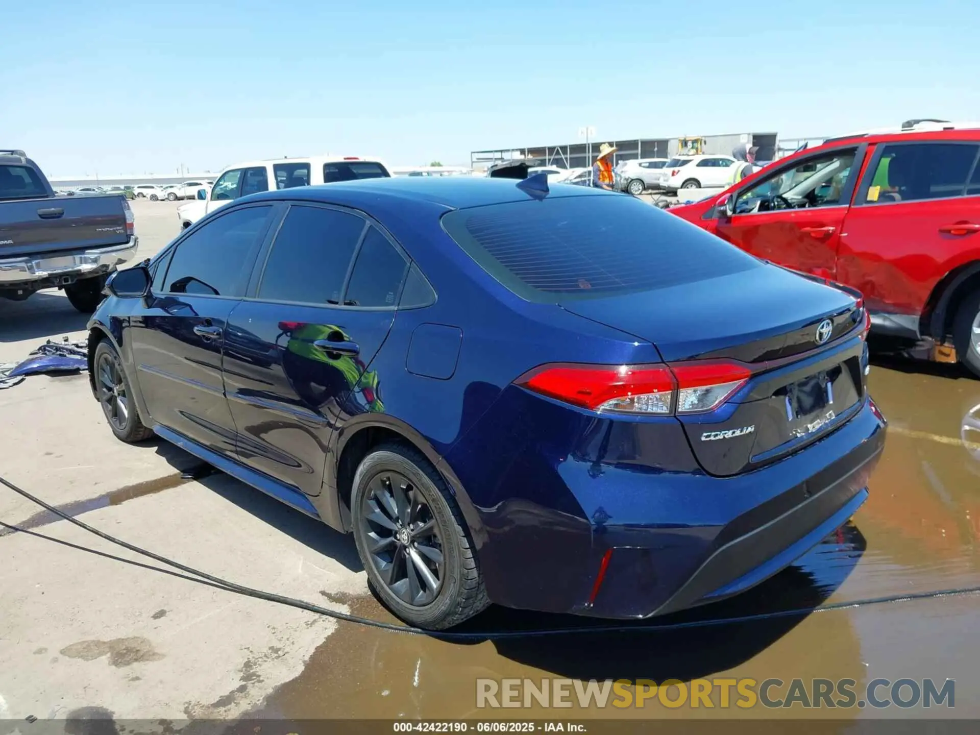 3 Photograph of a damaged car JTDHPRAE6LJ054401 TOYOTA COROLLA 2020