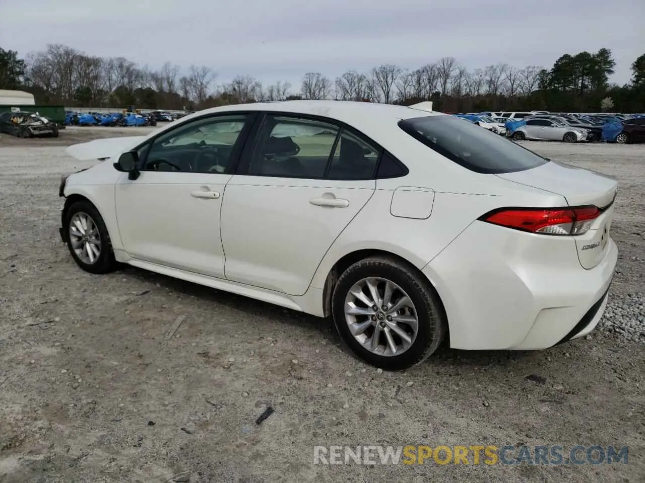 2 Photograph of a damaged car JTDHPRAE6LJ063597 TOYOTA COROLLA 2020