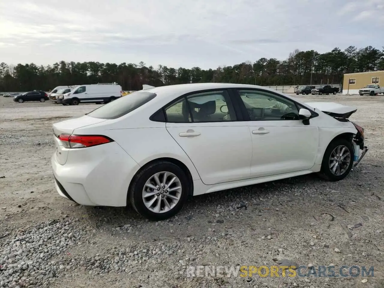 3 Photograph of a damaged car JTDHPRAE6LJ063597 TOYOTA COROLLA 2020