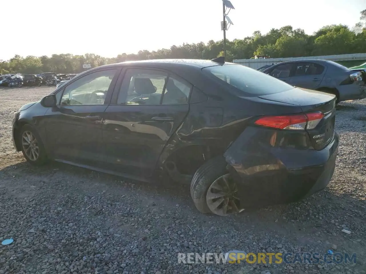 2 Photograph of a damaged car JTDHPRAE7LJ014229 TOYOTA COROLLA 2020
