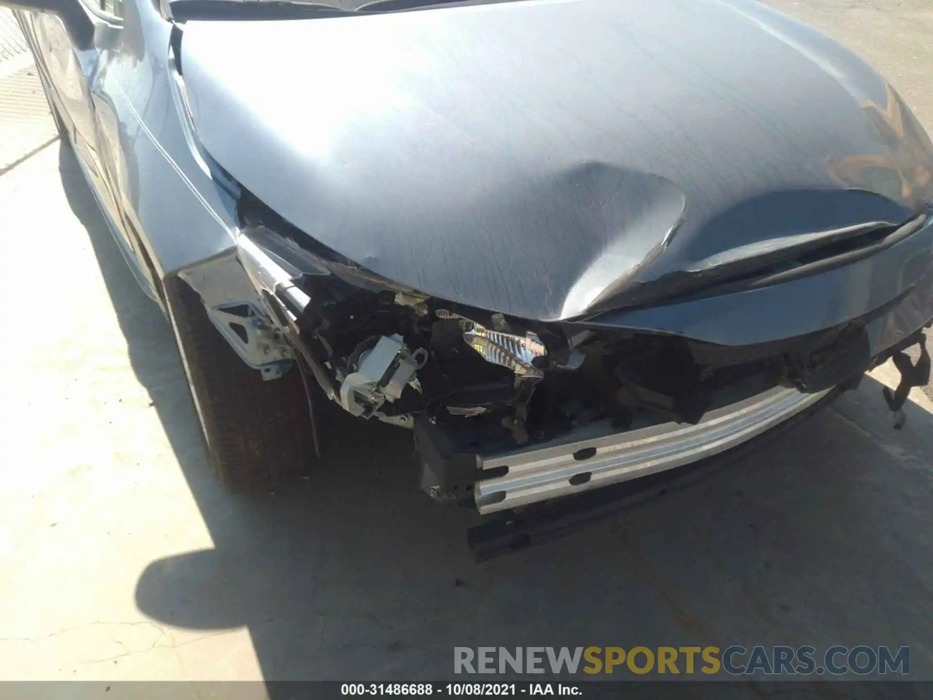 6 Photograph of a damaged car JTDHPRAE7LJ027269 TOYOTA COROLLA 2020