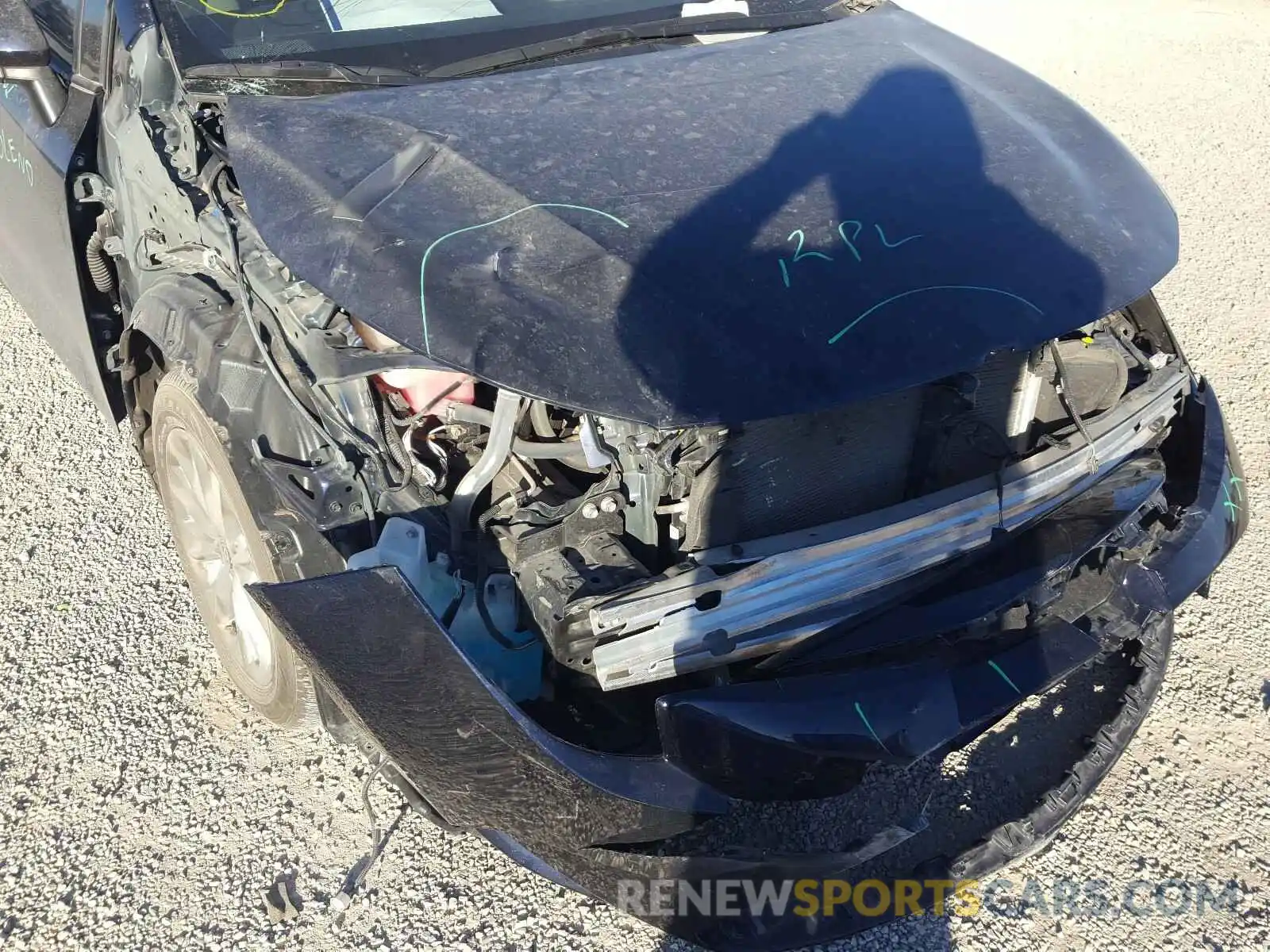 9 Photograph of a damaged car JTDHPRAE8LJ050088 TOYOTA COROLLA 2020