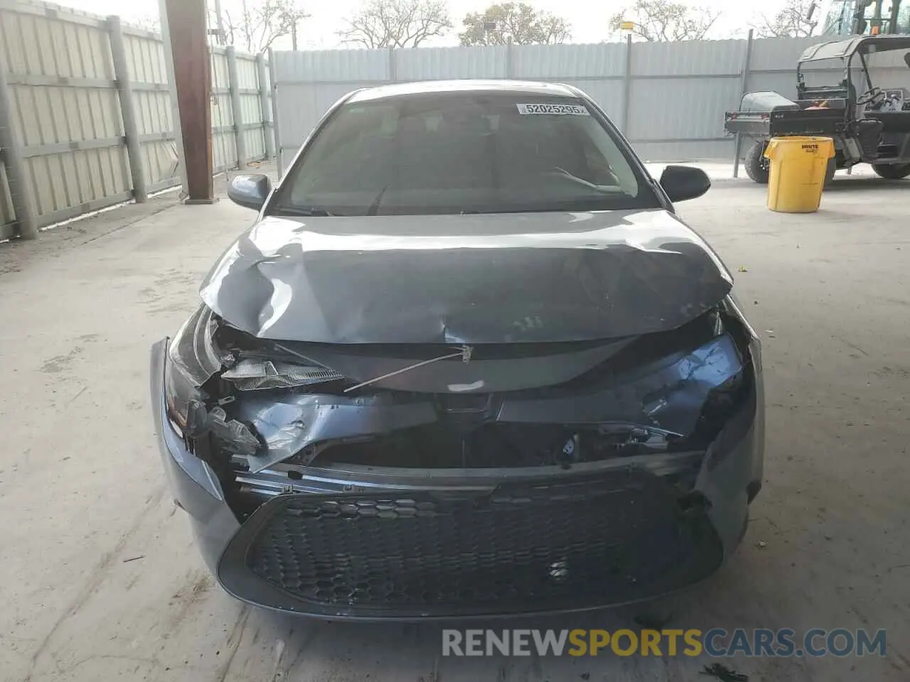 5 Photograph of a damaged car JTDHPRAE8LJ057526 TOYOTA COROLLA 2020
