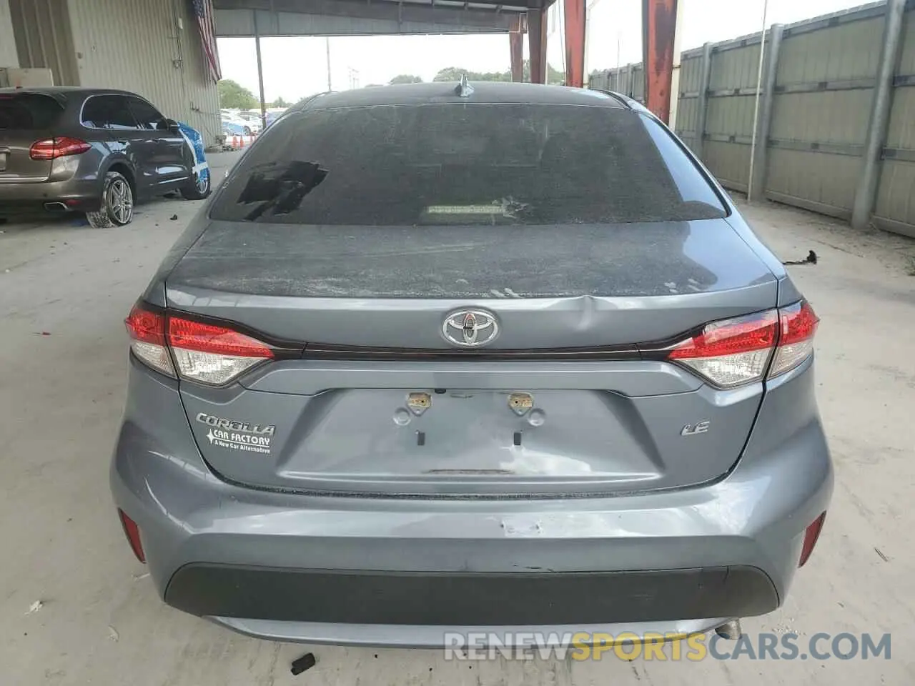 6 Photograph of a damaged car JTDHPRAE8LJ057526 TOYOTA COROLLA 2020