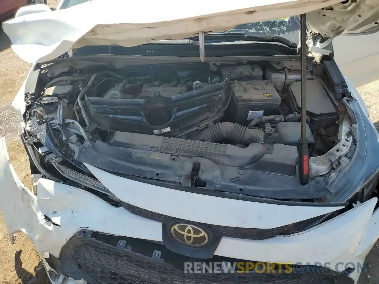 11 Photograph of a damaged car JTDHPRAE8LJ072835 TOYOTA COROLLA 2020