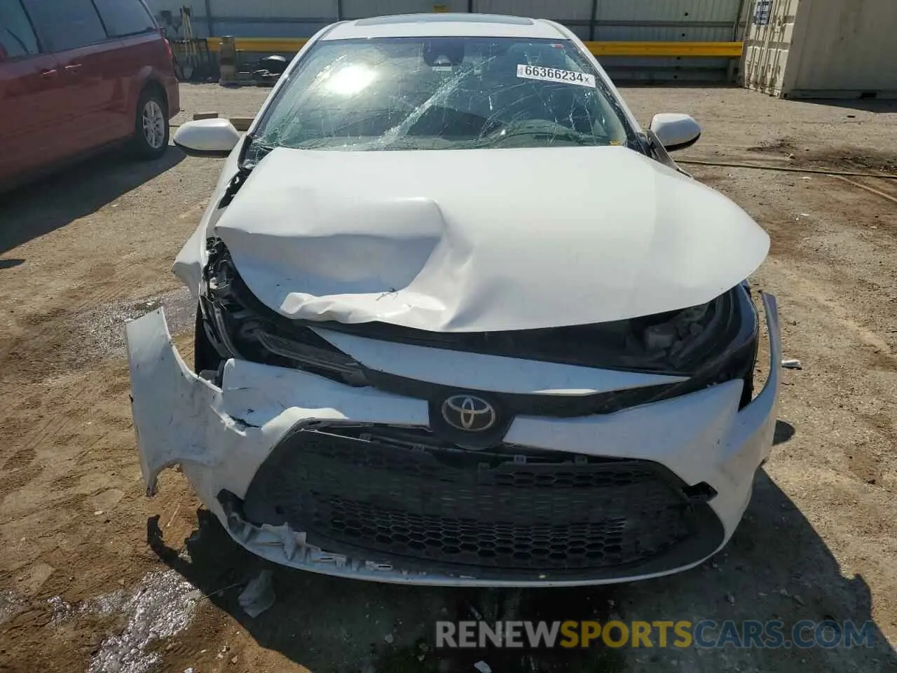 5 Photograph of a damaged car JTDHPRAE8LJ072835 TOYOTA COROLLA 2020