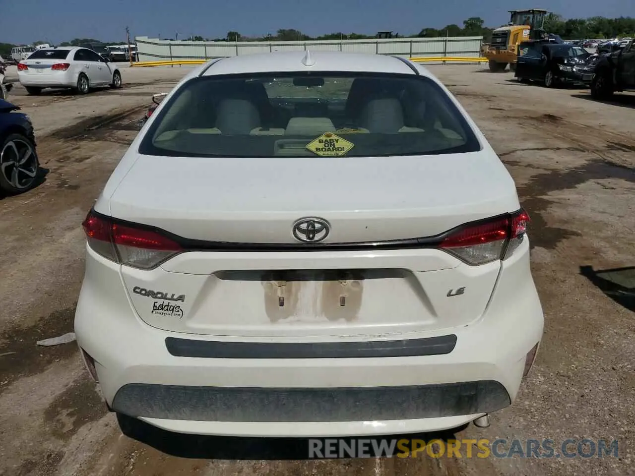 6 Photograph of a damaged car JTDHPRAE8LJ072835 TOYOTA COROLLA 2020
