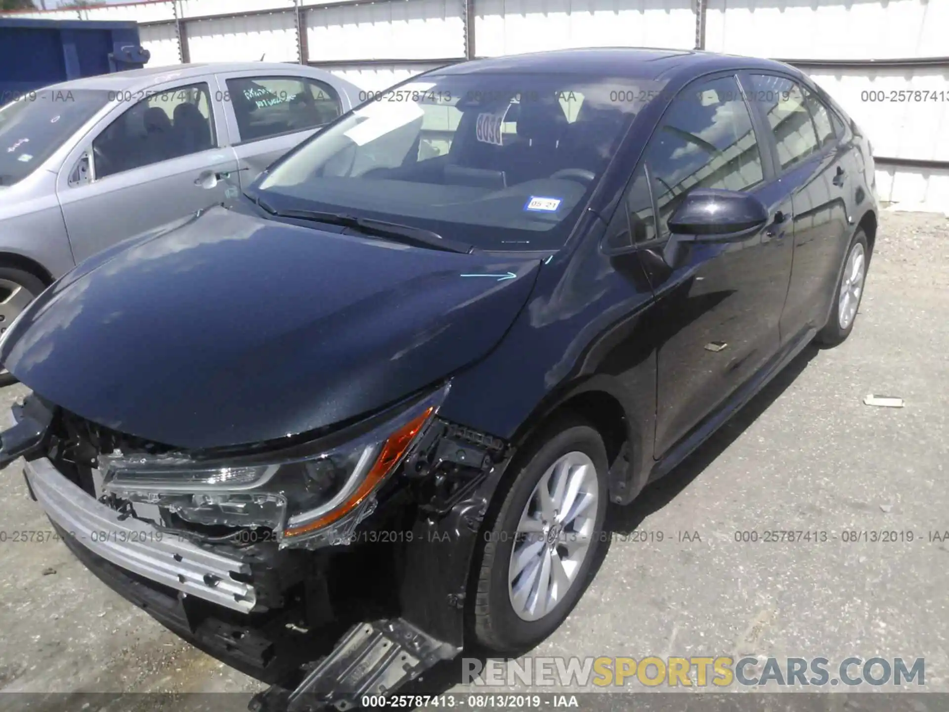 2 Photograph of a damaged car JTDHPRAE9LJ010067 TOYOTA COROLLA 2020