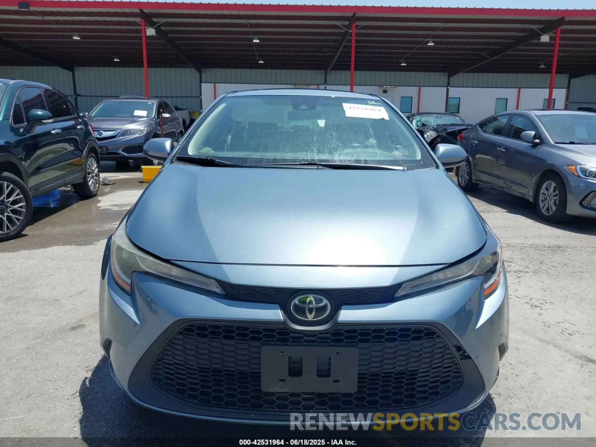 12 Photograph of a damaged car JTDHPRAE9LJ025068 TOYOTA COROLLA 2020