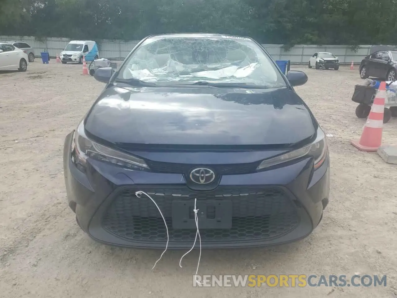 5 Photograph of a damaged car JTDHPRAE9LJ045935 TOYOTA COROLLA 2020