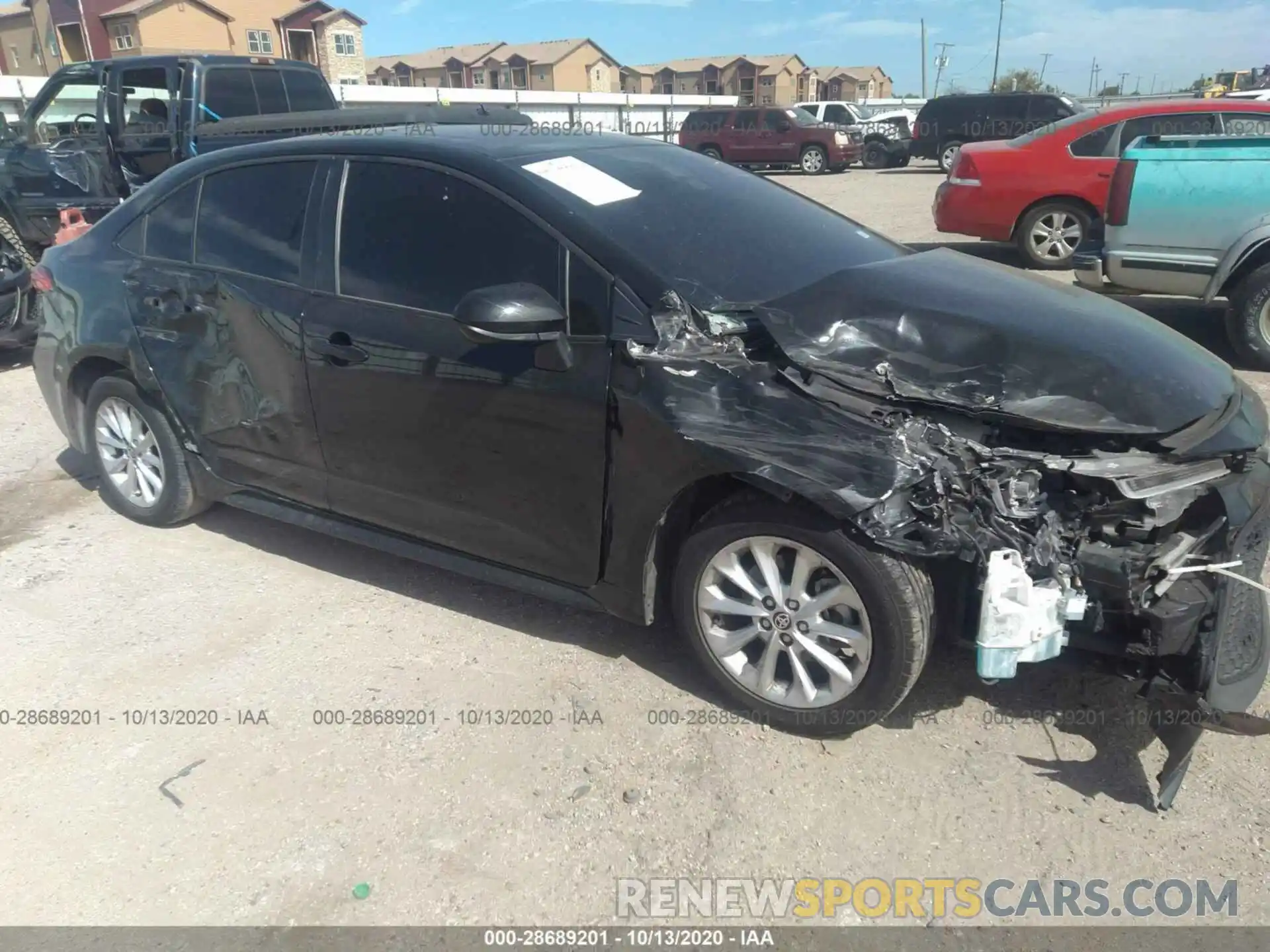 6 Photograph of a damaged car JTDHPRAEXLJ000308 TOYOTA COROLLA 2020