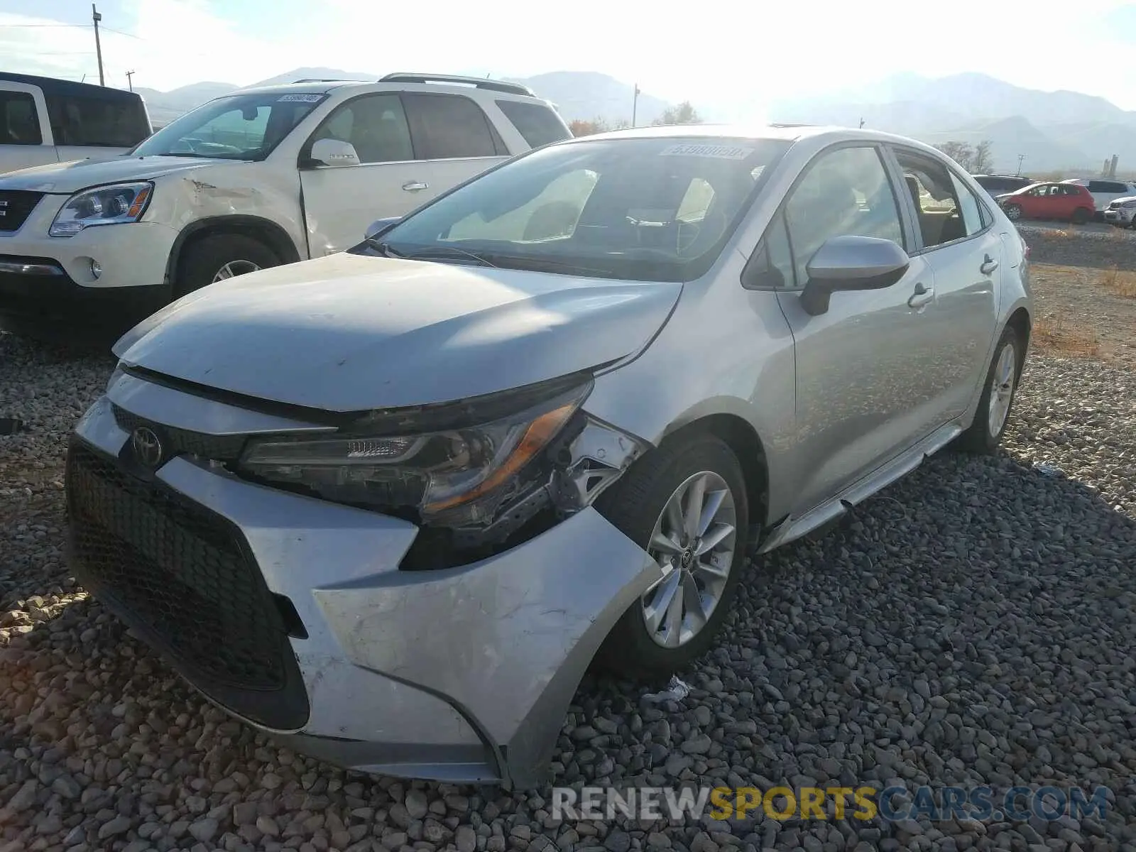 2 Photograph of a damaged car JTDHPRAEXLJ001782 TOYOTA COROLLA 2020