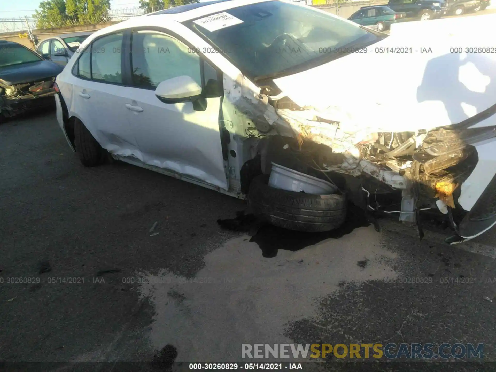 6 Photograph of a damaged car JTDHPRAEXLJ008876 TOYOTA COROLLA 2020