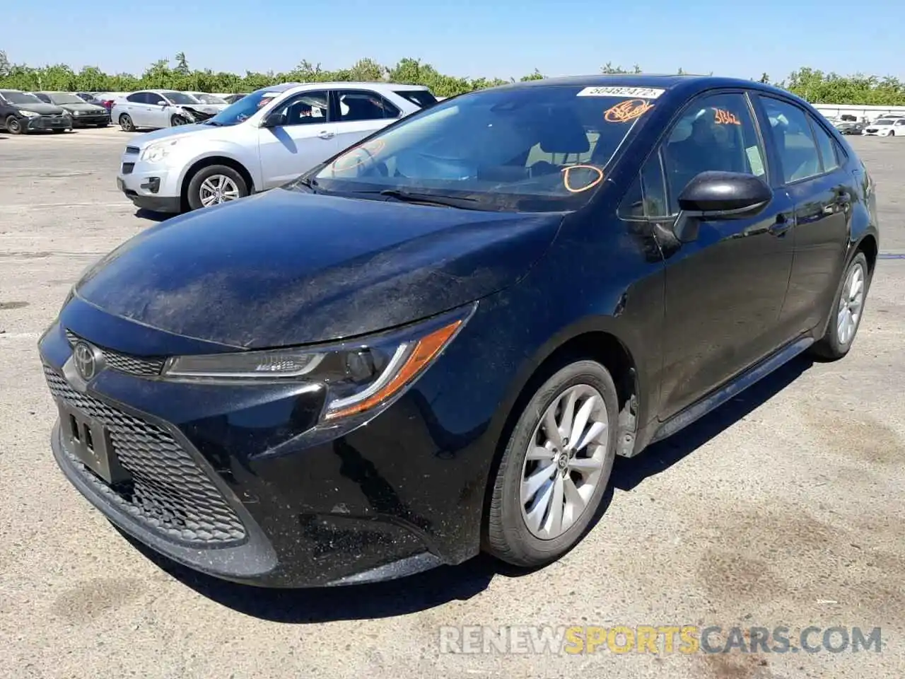 2 Photograph of a damaged car JTDHPRAEXLJ012586 TOYOTA COROLLA 2020