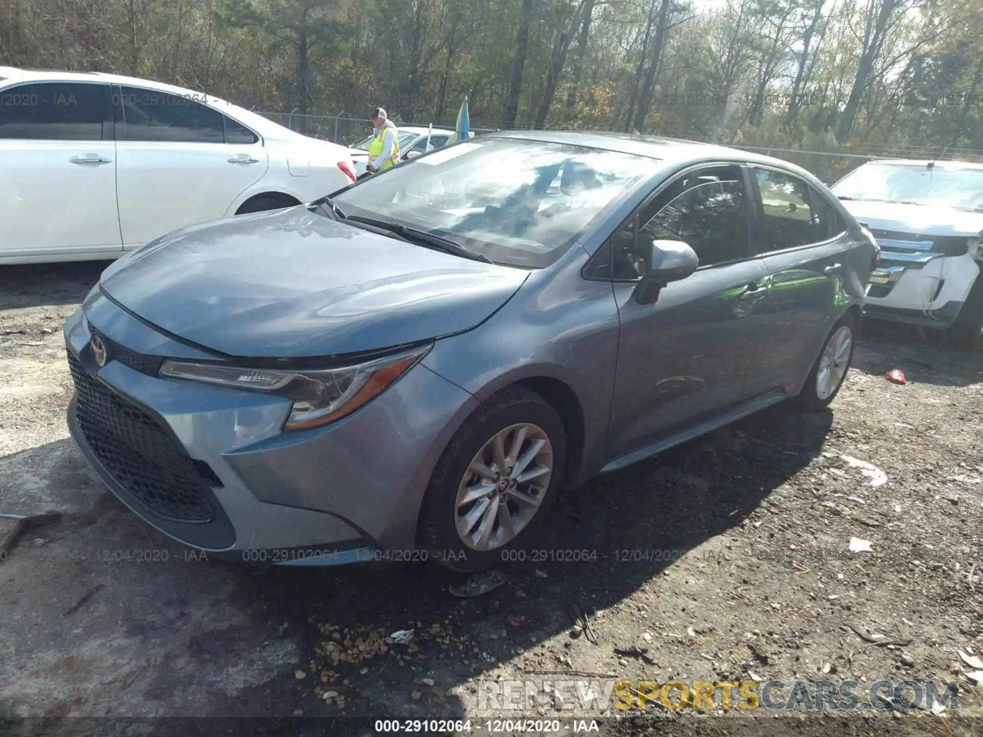 2 Photograph of a damaged car JTDHPRAEXLJ017366 TOYOTA COROLLA 2020