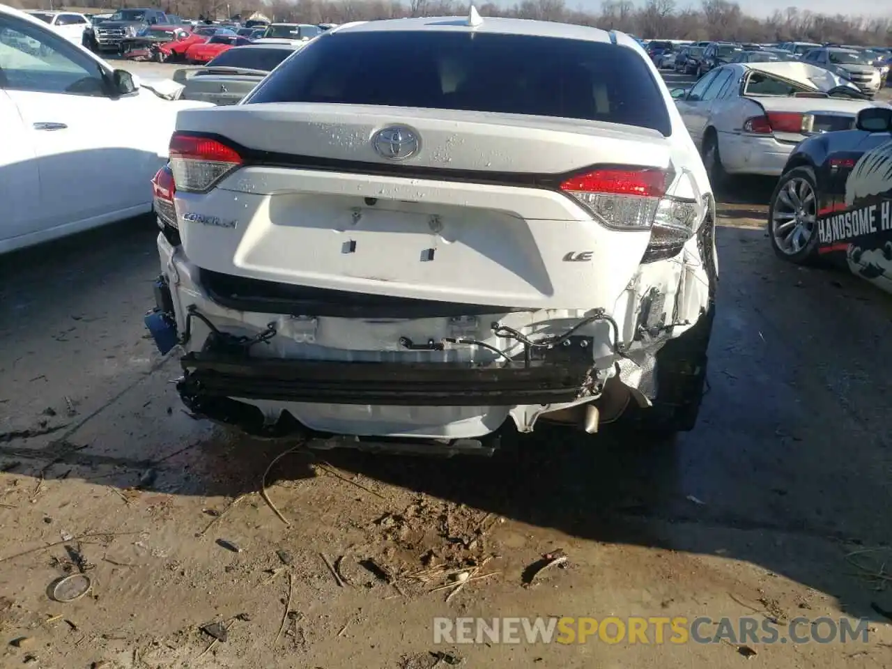 9 Photograph of a damaged car JTDHPRAEXLJ022566 TOYOTA COROLLA 2020