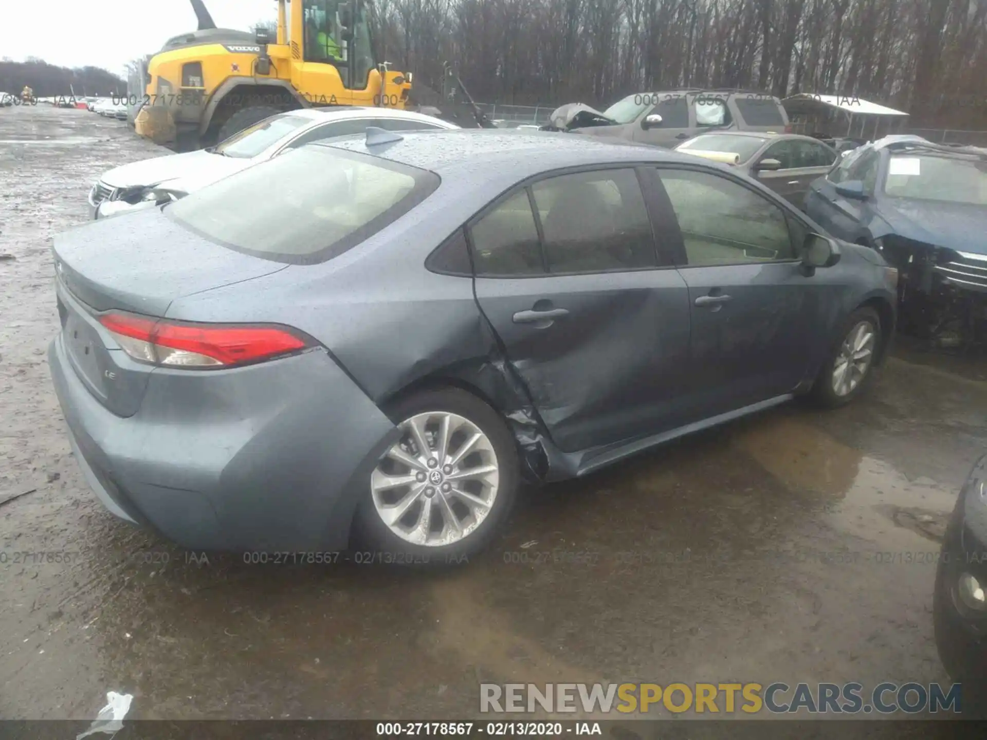 4 Photograph of a damaged car JTDHPRAEXLJ039755 TOYOTA COROLLA 2020