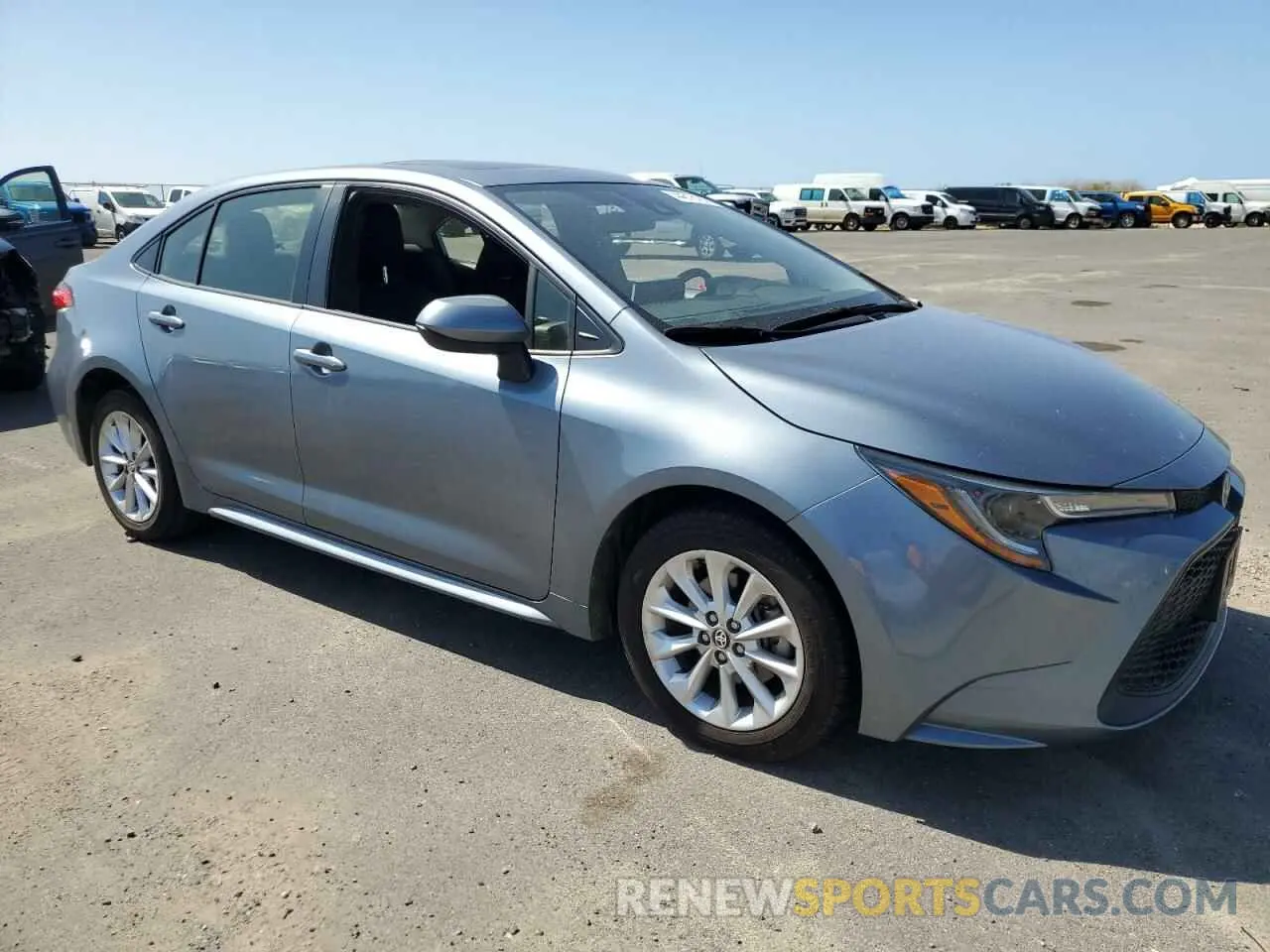 4 Photograph of a damaged car JTDHPRAEXLJ040503 TOYOTA COROLLA 2020