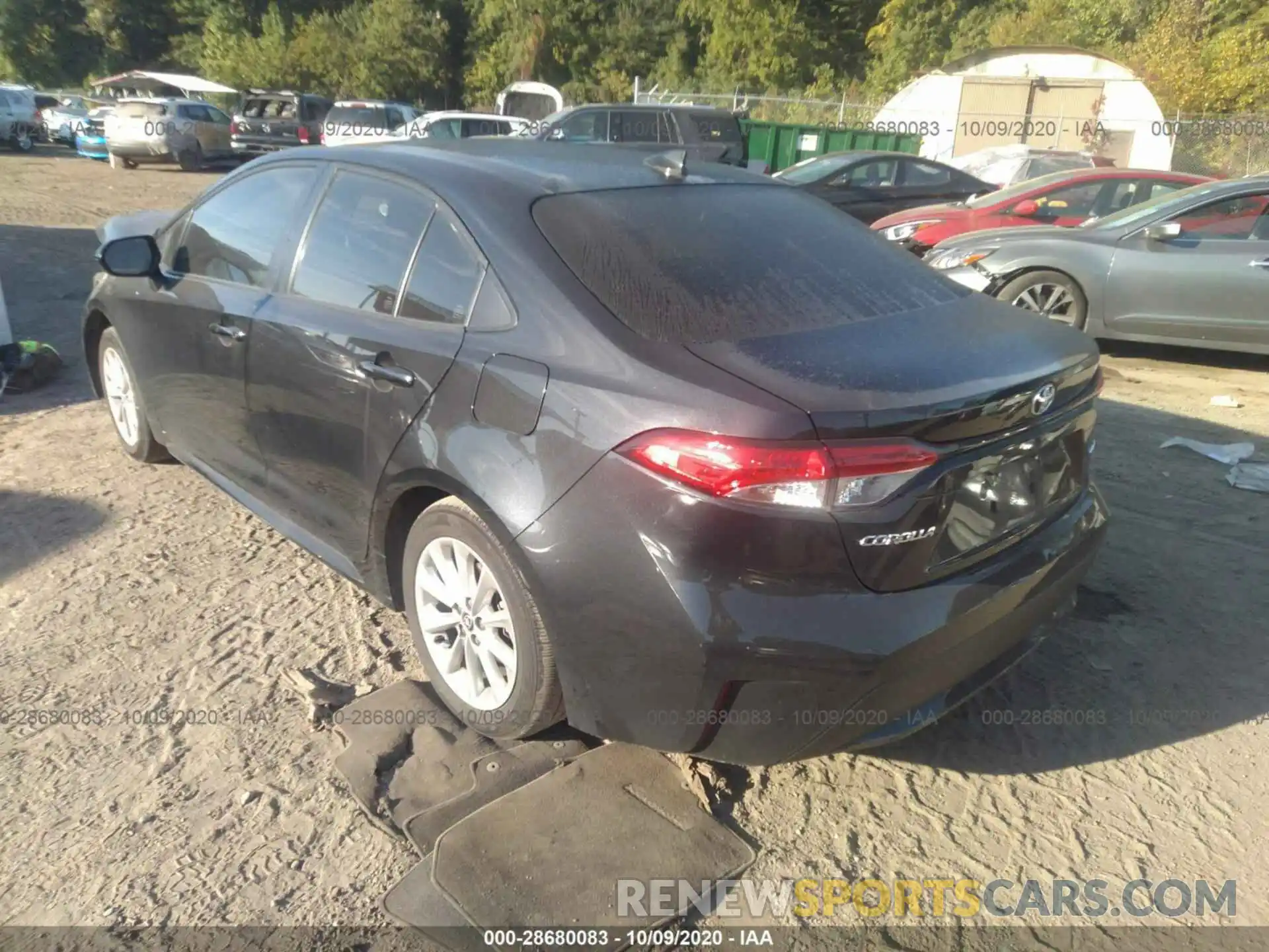 3 Photograph of a damaged car JTDHPRAEXLJ046155 TOYOTA COROLLA 2020