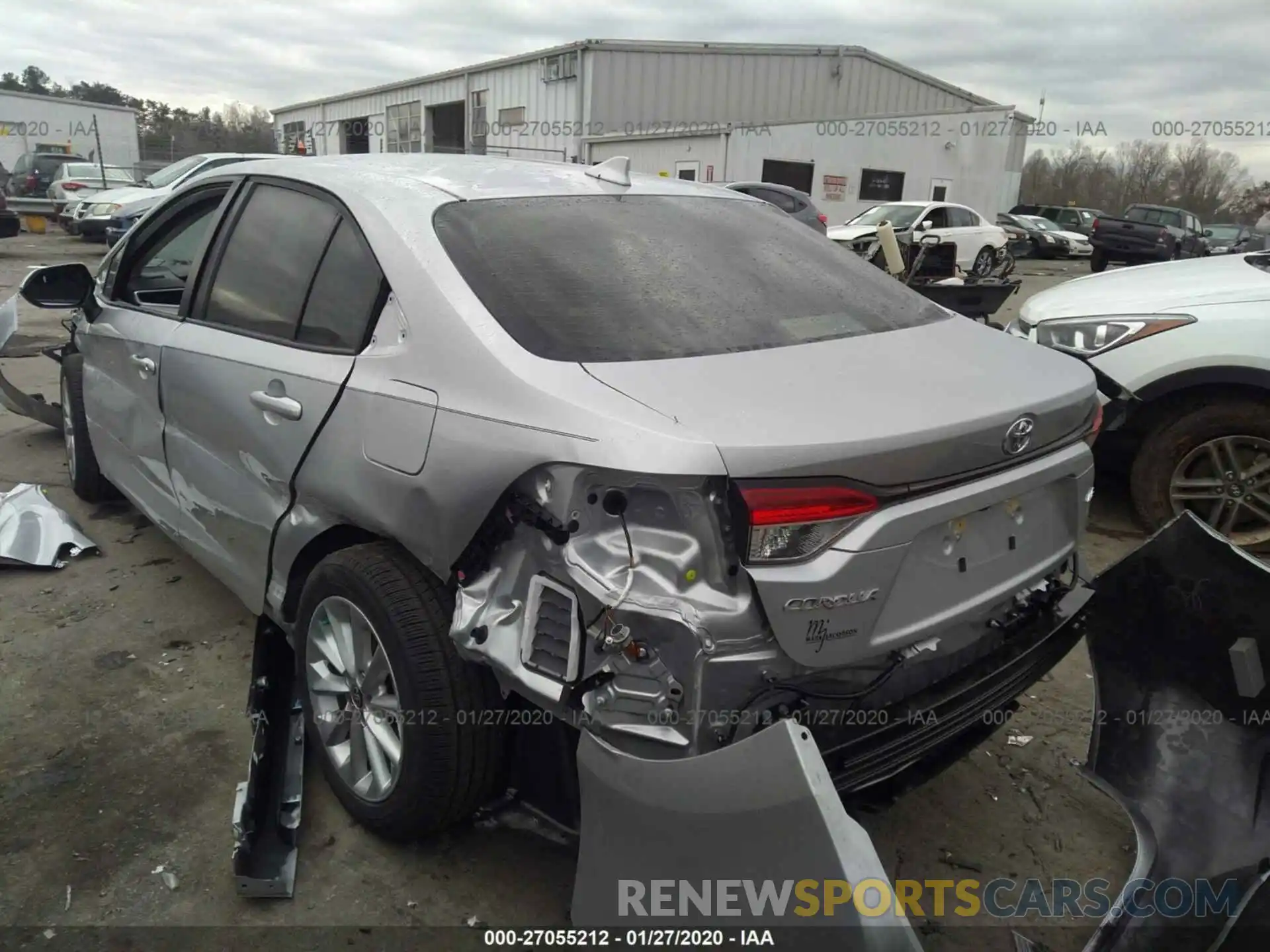 6 Photograph of a damaged car JTDHPRAEXLJ058810 TOYOTA COROLLA 2020