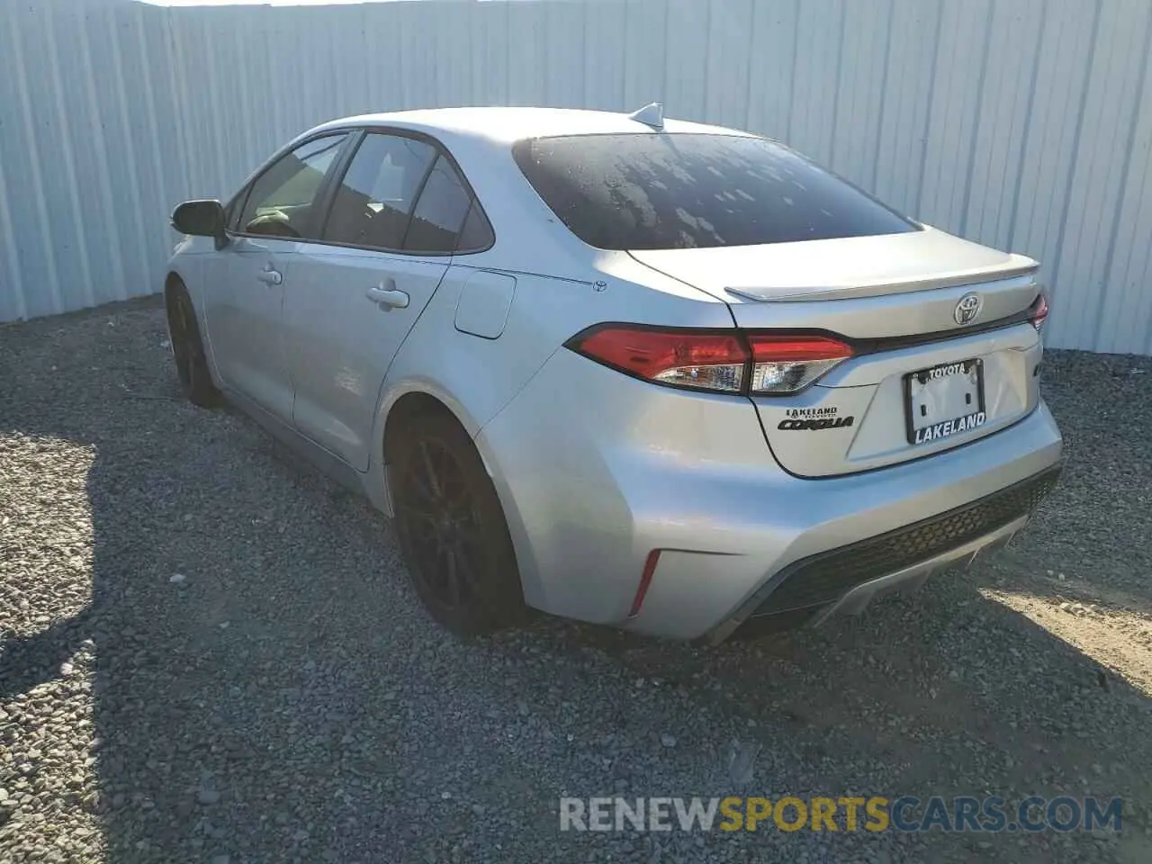 2 Photograph of a damaged car JTDM4RCE1LJ043780 TOYOTA COROLLA 2020