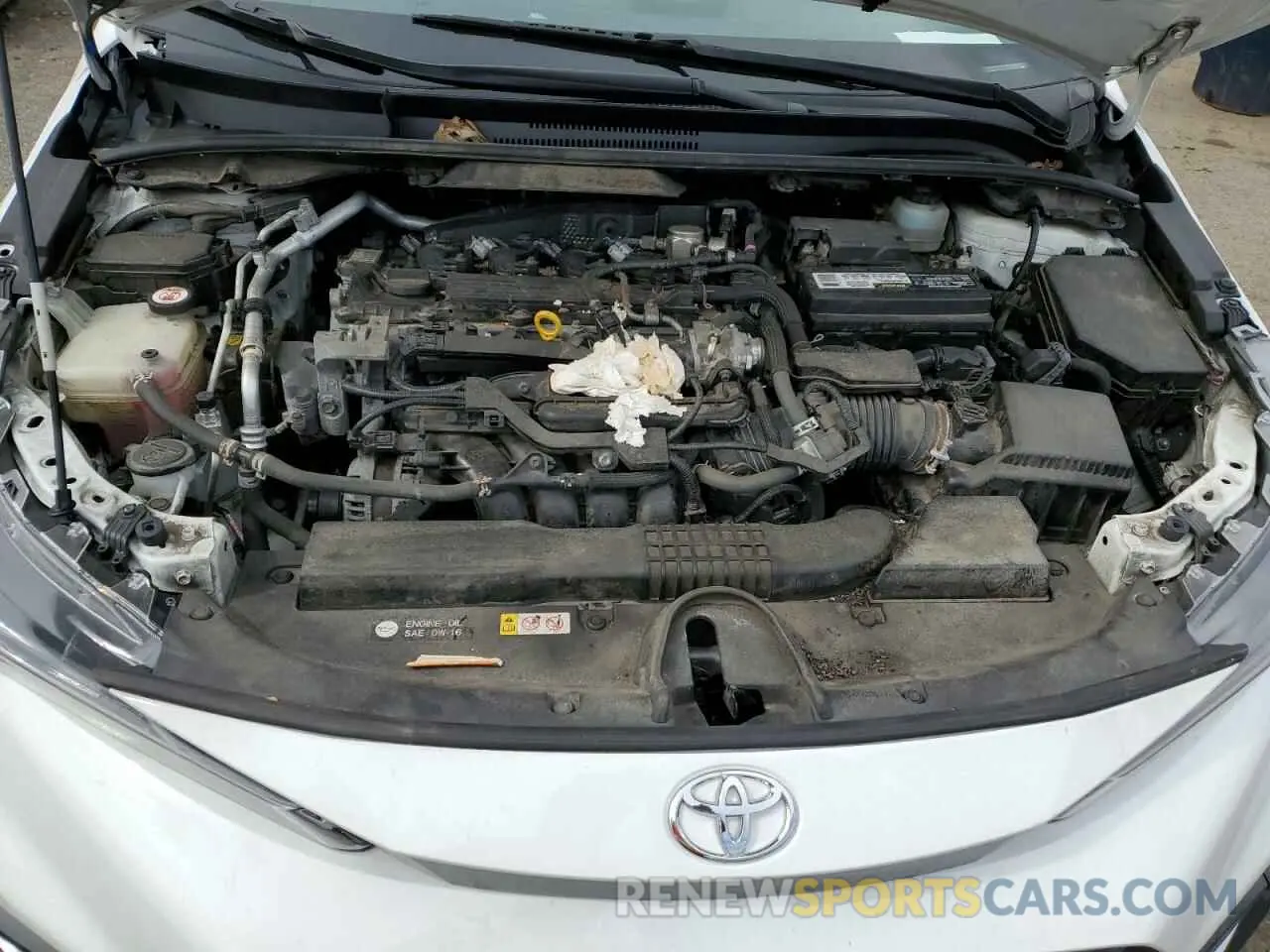 11 Photograph of a damaged car JTDM4RCE2LJ005216 TOYOTA COROLLA 2020