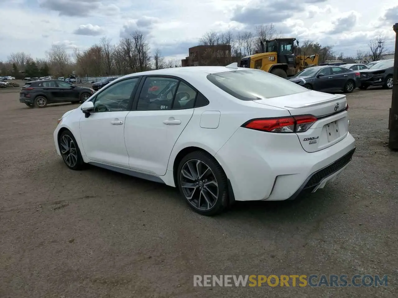 2 Photograph of a damaged car JTDM4RCE2LJ005216 TOYOTA COROLLA 2020