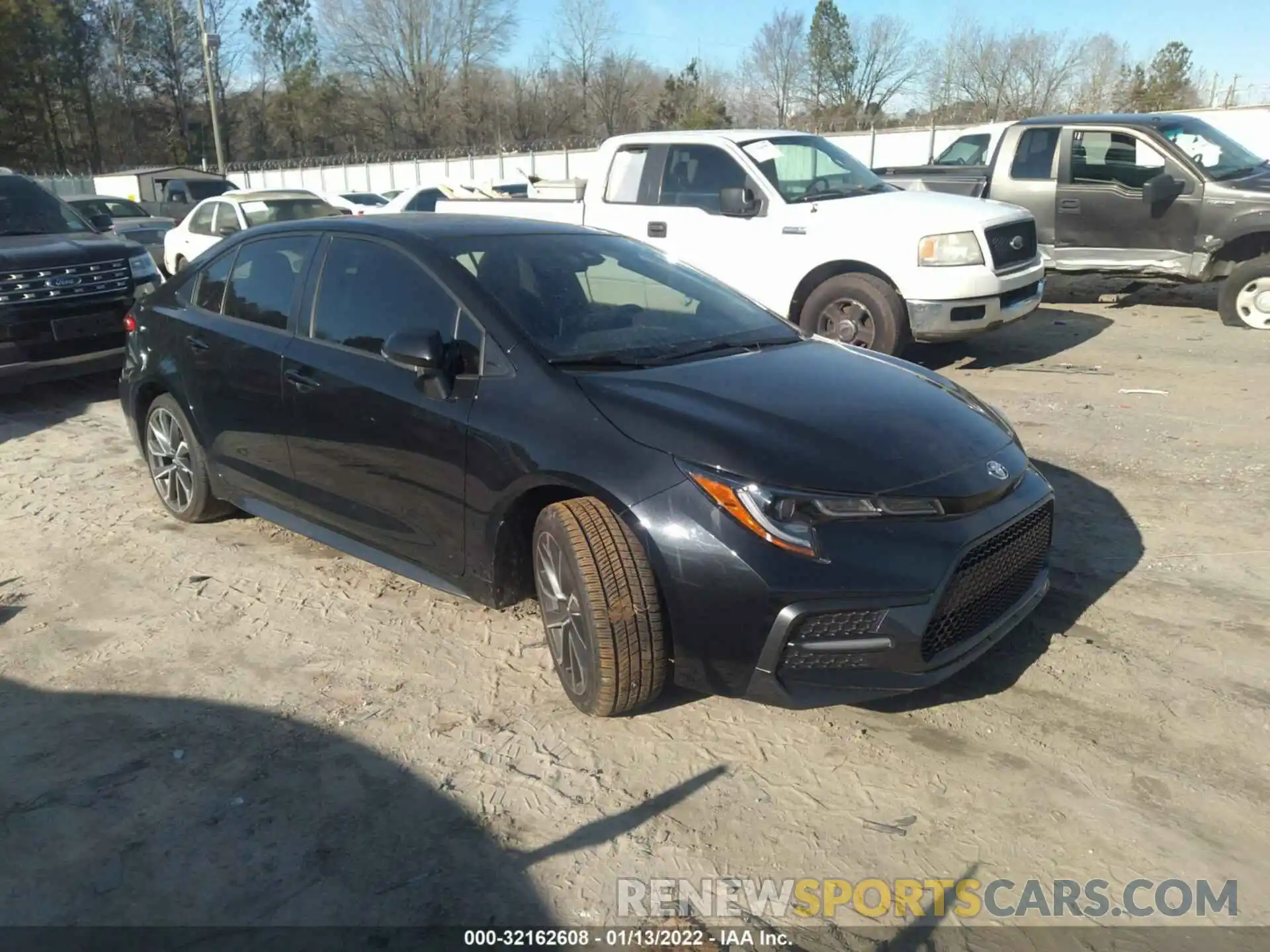 1 Photograph of a damaged car JTDM4RCE4LJ040257 TOYOTA COROLLA 2020