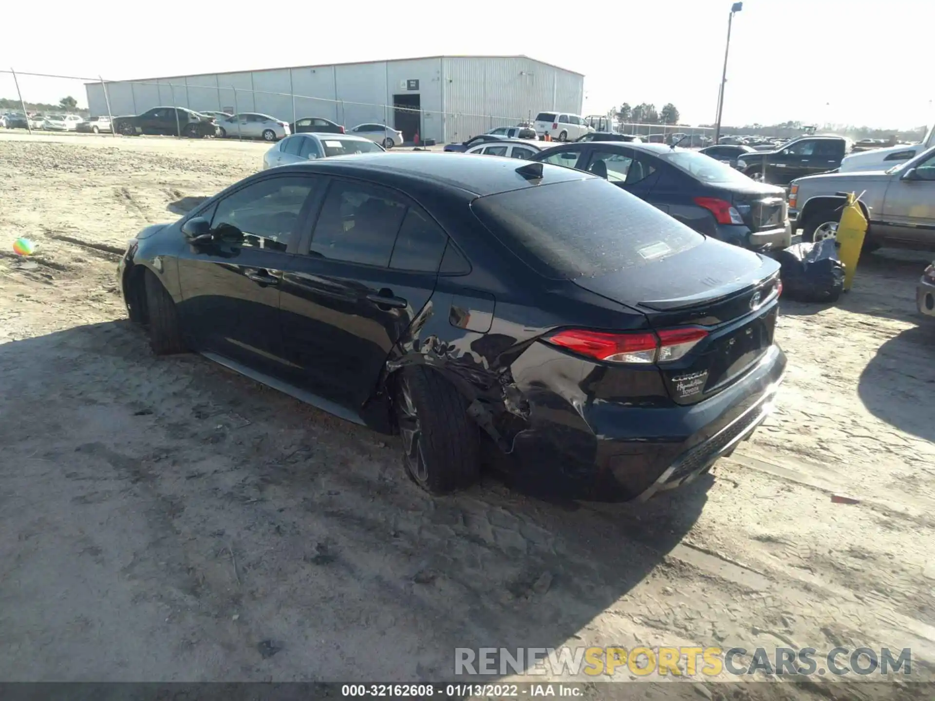 3 Photograph of a damaged car JTDM4RCE4LJ040257 TOYOTA COROLLA 2020