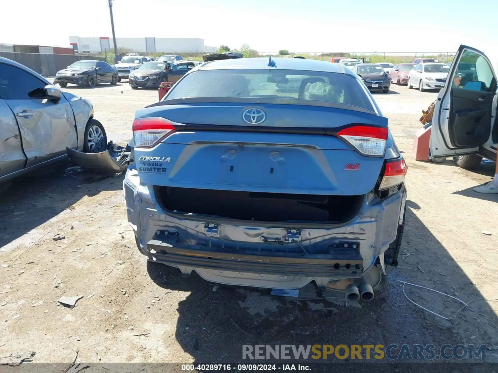 16 Photograph of a damaged car JTDM4RCE8LJ017130 TOYOTA COROLLA 2020