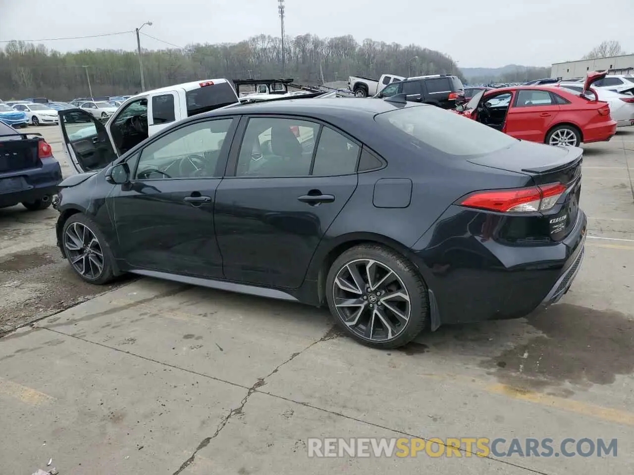 2 Photograph of a damaged car JTDM4RCE9LJ033546 TOYOTA COROLLA 2020