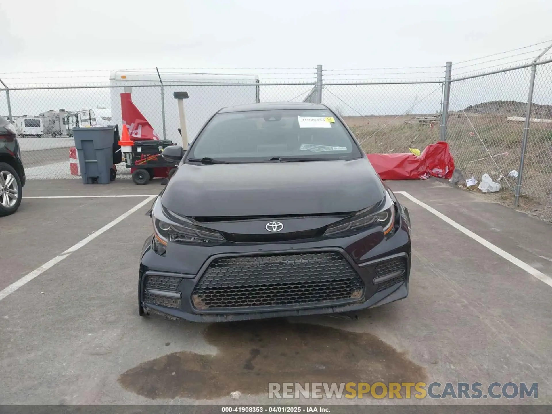12 Photograph of a damaged car JTDP4RCE0LJ008905 TOYOTA COROLLA 2020