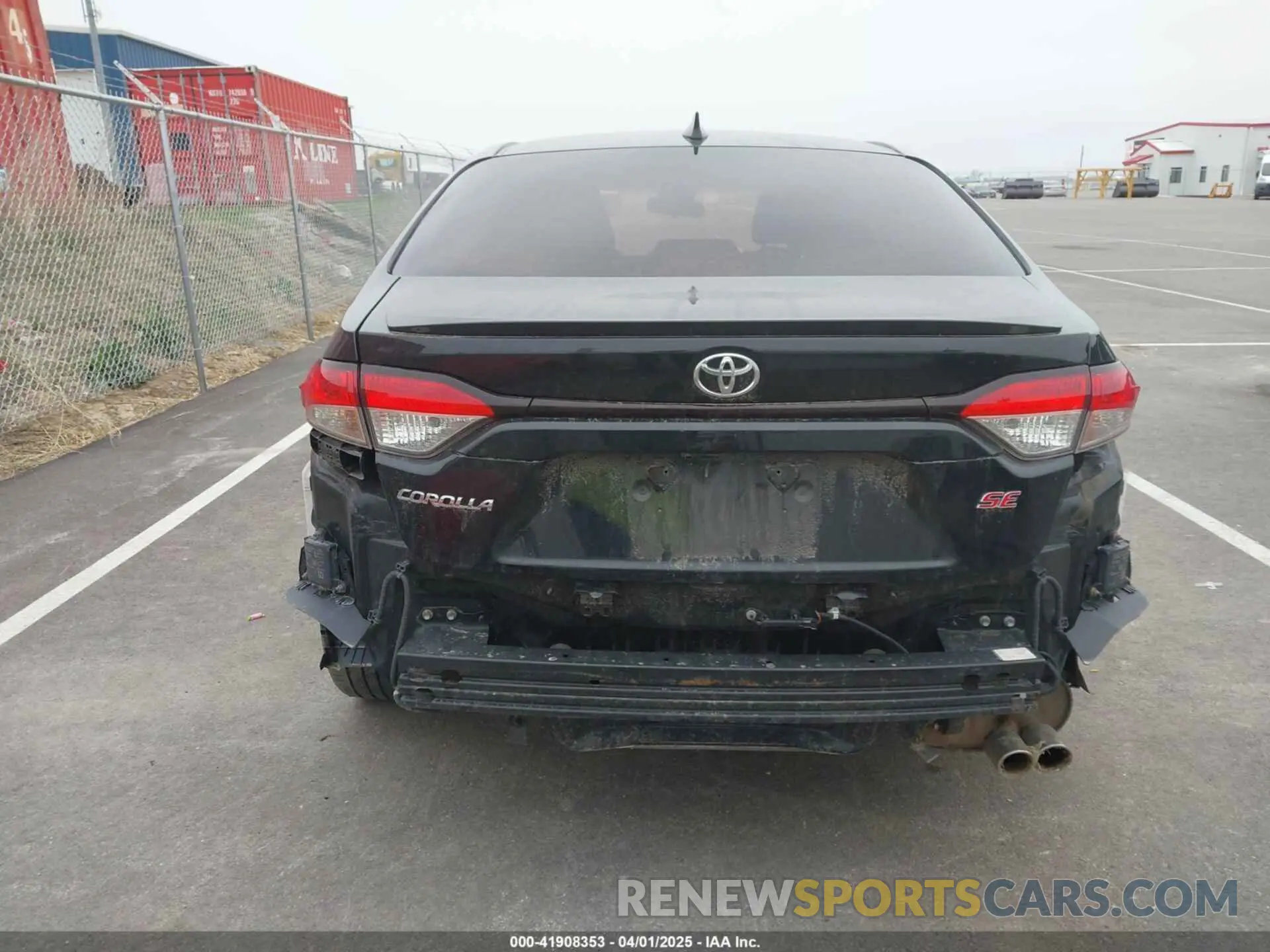 6 Photograph of a damaged car JTDP4RCE0LJ008905 TOYOTA COROLLA 2020