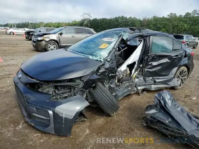 1 Photograph of a damaged car JTDP4RCE0LJ029995 TOYOTA COROLLA 2020