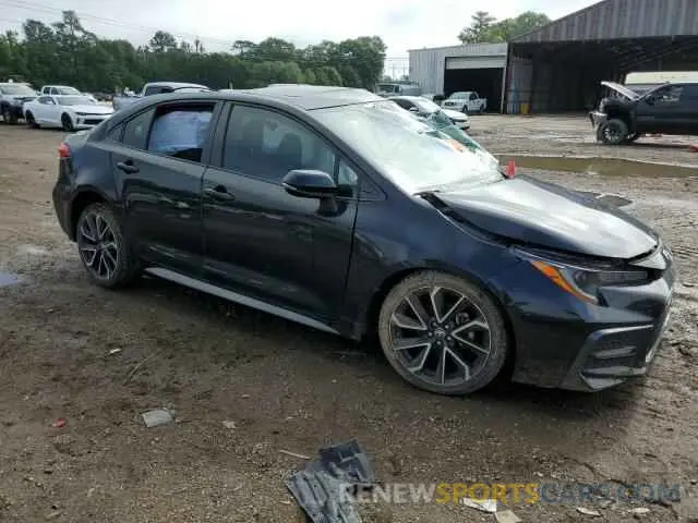 4 Photograph of a damaged car JTDP4RCE0LJ029995 TOYOTA COROLLA 2020