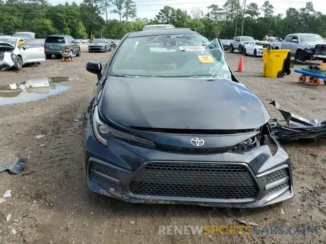5 Photograph of a damaged car JTDP4RCE0LJ029995 TOYOTA COROLLA 2020