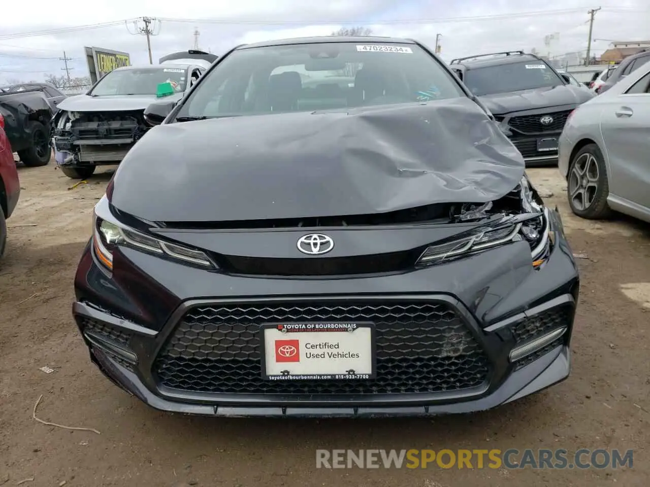 5 Photograph of a damaged car JTDP4RCE0LJ040270 TOYOTA COROLLA 2020