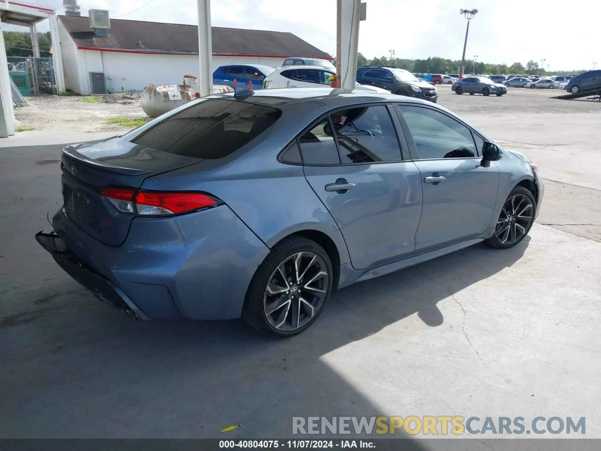 4 Photograph of a damaged car JTDP4RCE0LJ042326 TOYOTA COROLLA 2020