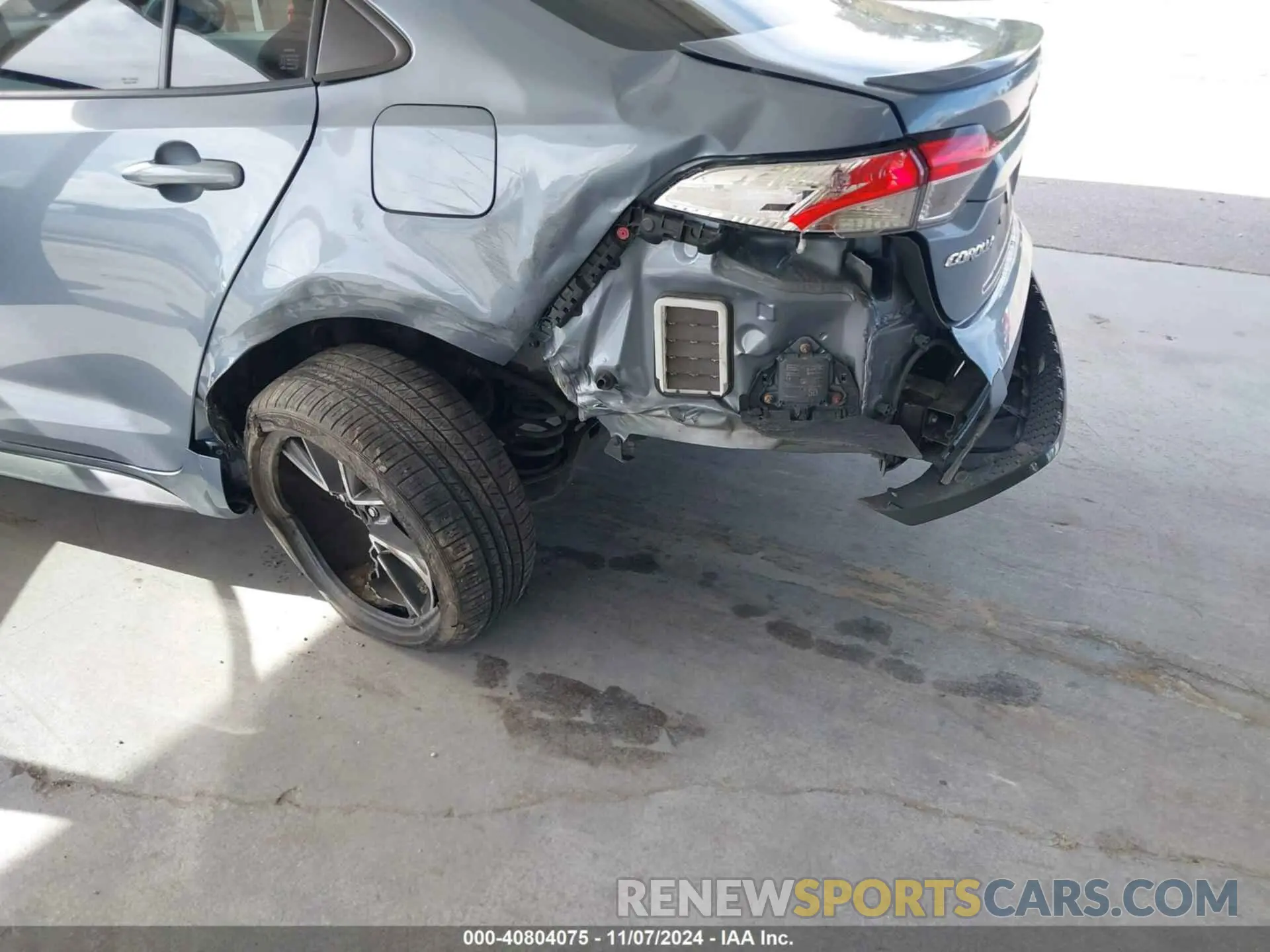 6 Photograph of a damaged car JTDP4RCE0LJ042326 TOYOTA COROLLA 2020